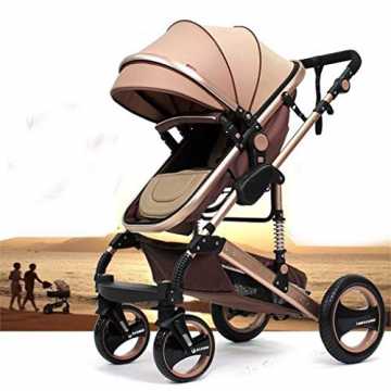 Greenheimen Halt- kompakte und einfache Einhand-Faltmechanik - mit se.. n "California", 3 in 1 Kombikinderwagen inkl. Babywanne, Sportwagen & Zubehör, zertifiziert nach der Sicher... nachhaltig