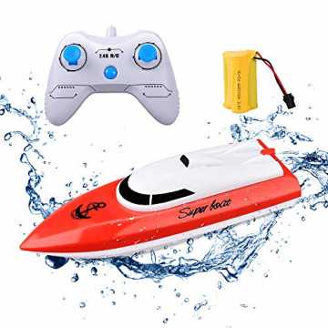  Boot Fernbedienung Boot für Pools & Seen 2,4 GHz 10 km / h Hochgeschwindigke... nachhaltig