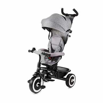 Greenheimltern und ein zusätzlicher Gurt zwischen den Beinen, Die für.. t Dreirad ASTON, Kinderdreirad, Jogger, mit Zubehör, Dachfenster, Sicherheitsgurte, Zwei Lenker, Freilaufra... nachhaltig