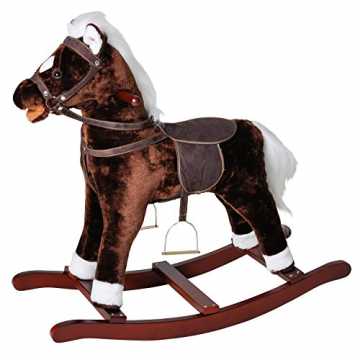 Knorrtoys 40500 - Schaukelpferd Brauny mit Sound