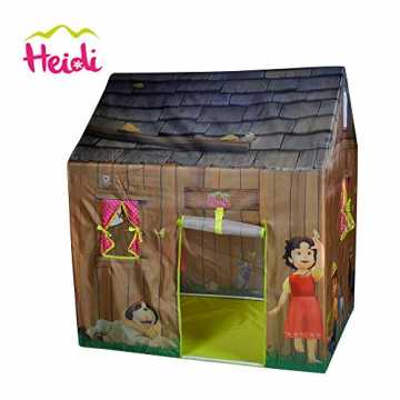 Greenheimdem Zeltstoff.Großer Spaß für die Kleinen.Maße (L x B x H): .. 81557 - Spielhaus Almhütte Heidi nachhaltig