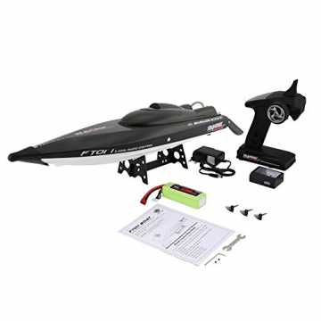 ilun FT011 65cm 2,4G RC Brushless Hochgeschwindigkeits-Rennboot mit 55 km/h nachhaltig