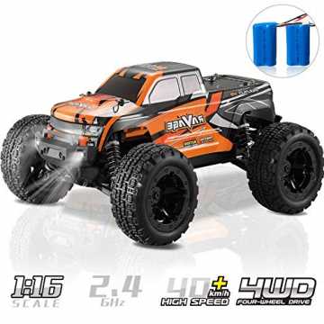 Greenheimus hochwertigem PVC-Material sind weich und elastisch und kö.. erngesteuertes Auto, RC Auto 1:16 2.4Ghz 4WD Racing Truck Geländewagen High S... nachhaltig