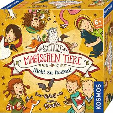 Greenheimie Schule der magischen TiereKooperatives Gesellschaftsspiel.. ie Schule der magischen Tiere - Nicht zu fassen! Das Spiel mit dem Dreh. Kinderspiel ab 6 Jahren mit Würfel... nachhaltig