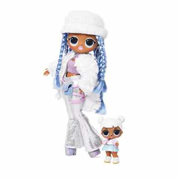 Greenheimppe und kleine Schwester im gleichen Winter Disco Look✔ Span.. prise! 561828E7C  O.M.G. Fashion Doll Winter Disco Snowlicious Snow Angel & Little Sister, Fashionpuppe mit... nachhaltig