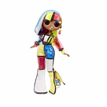 Greenheimon-Optik mit vielen Accessoires und bunten Haaren zum Frisie.. prise! 565178E7C O.M.G. Lights Series Fashion Doll Neonlicious, Ankleide- und Sammelpuppe mit Haaren und 15... nachhaltig