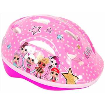 Greenheim Surprise Kopfumfang durch Drehknopf einstellbar Luftzirkul.. rise Kinder Fahrrad-Helm Deluxe Gr. 51-55 cm TÜV/GS nachhaltig