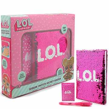 prise ! Tagebuch für EIN Mädchen Notebook Rosa Puppen LOL Confetti Pop nachhaltig