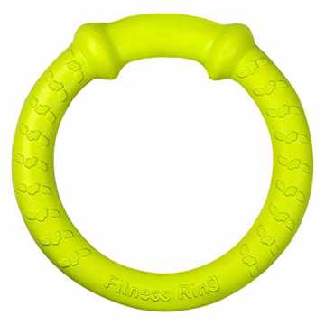 LaRoo Hundefitness-Ring Hundefrisbee, unzerstörbare Float Hunde Flugscheibe Spielzeug, Sommer Pet Training für Mittel...