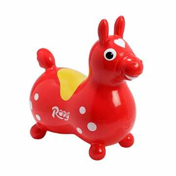 Jakobs 4019960 - Rody Hüpfpferd, rot Jakobs 4019960 - Rody Hüpfpferd, rot