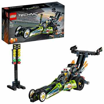 LEGO 42103 - Dragster Rennauto, Technic, Bauset