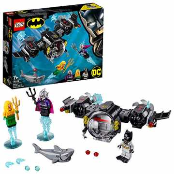 Greenheimnifiguren: Batman, Aquaman und Ocean Master sowie eine Haifi..  - DC Universe Super Heroes Batman im Bat-U-Boot nachhaltig
