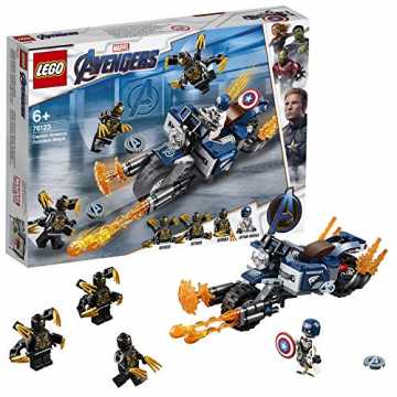 LEGO 76123 - Marvel Super Heroes Captain America: Outrider-Attacke