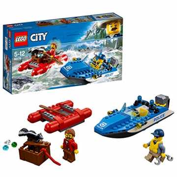 LEGO City 60176 - Gebirgspolizei Flucht durch die Stromschnellen, Beliebtes Kinderspielzeug
