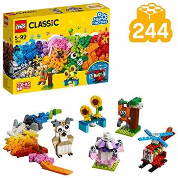 Greenheimn für einfache Modelle mit witzigen FunktionenBunte LEGO Ele.. ic 10712 - Bausteine-Set, Zahnräder, Bunt nachhaltig