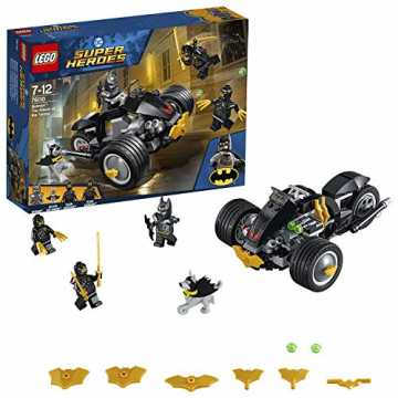 Greenheimen: Batman (mit aufgedruckter Rüstung) und 2 Talons Assassin.. per Heroes Batman: Attacke der Talons (76110) Batman Spielzeug nachhaltig