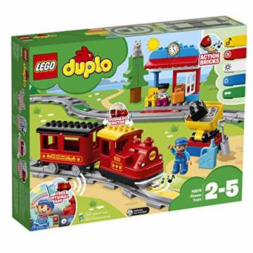 LEGO DUPLO Dampfeisenbahn 10874 Spielzeugeisenbahn