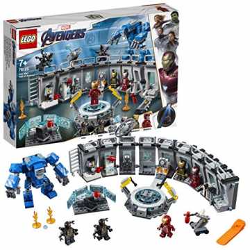 Greenheimvel Universum: Iron Man MK 1, Iron Man MK 5, Iron Man MK 41,.. l 76125 Super Heroes Iron Mans Werkstatt Kinderspielzeug Bunt nachhaltig