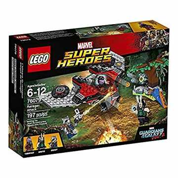 Greenheim und TaserfaceEnthält eine Waldkulisse mit Baum zum Zusammen.. l Super Heroes 76079 - Ravager-Attacke, Superhelden-Spielzeug nachhaltig