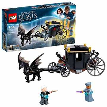 Greenheimald und Seraphina Picquery sowie eine Thestral-Figur mit bew.. astische Tierwesen: Grindelwalds Verbrechen - Grindelwalds Flucht (75951) Bauset (132 Teile) nachhaltig