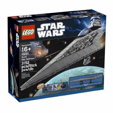 Greenheimgar and Bossk minifigures and also includes IG-88 figure;Cen.. Wars 10221 Baustein-Seit - Super Star Zerstörer nachhaltig