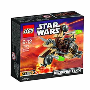 Greenheimer bewegliche Klappflügel, Doppelraketen sowie ein offenes C.. Wars 75129 - Wookiee Gunship nachhaltig