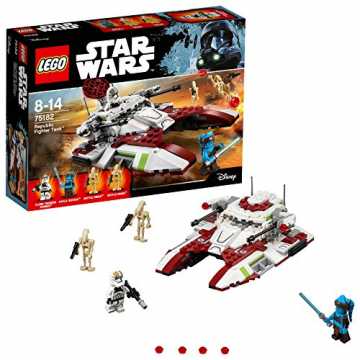 Greenheimt gegen die Droiden-Armee ins Gefecht sausenSzenen aus der S.. Wars 75182 - Republic Fighter Tank Auto Spielzeug nachhaltig