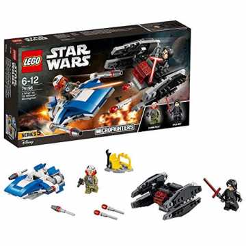 Greenheiminen A-Wing-PilotenEnthält einen A-Wing des Widerstands und .. Wars 75196 - A-Wing vs. TIE Silencer Microfighters, Spielzeug nachhaltig