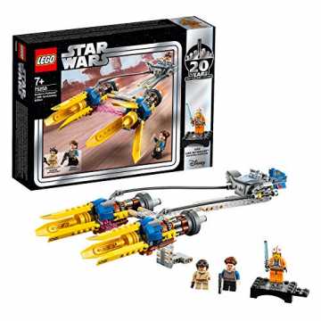 LEGO Star Wars 75258 Die dunkle Bedrohung Anakin's Podracer - 20 Jahre LEGO Star Wars, Bauset