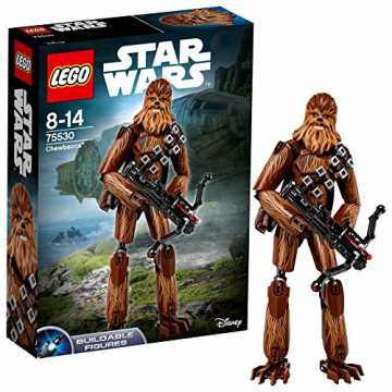 Greenheim besitzt eine Verzierung, die Chewbaccas Fell darstellt, und.. Wars 75530 - Chewbacca nachhaltig