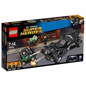 Greenheim Batman helfen, das Kryptonit zurückzuholenEnthält die Minif..  Heroes 76045 - Kryptonit-Mission im Batmobil, Superhelden-Spielzeug nachhaltig