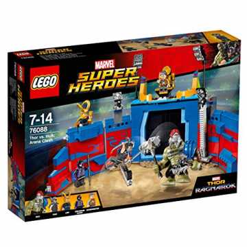 Greenheimbauen findet ein spannendes Kräftemessen der Superhelden sta..  Heroes 76088 - Thor gegen Hulk in der Arena nachhaltig