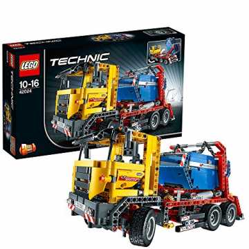 Greenheimuster Frontachsenlenkung, Stützen, drehbarem Hebearm und abn.. ic 42024 - Container-Truck nachhaltig