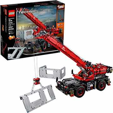 Greenheimbnis mit dem LEGO Technic Set  ic 42082 - Geländegängiger Kranwagen (4057 Teile) nachhaltig