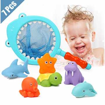 Lehoo Castle Badespielzeug Baby ab 3 jahr, Badewanne Spielzeug Kinder, Badespielzeug mi...