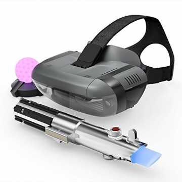 Greenheim Star Wars-Herausforderung mit Smartphone und der Augmented-.. r Wars Jedi Challenges Augmented-Reality-Paket mit Headset, Lichtschwert und ... nachhaltig