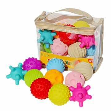 Greenheimy Sinnesspielzeugball Früherziehung Lernspielzeug★ Dies ist .. y Spielzeug - Hand Catch Ball - Baby Training Soft Texture Sensory Spielzeug nachhaltig
