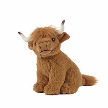 Greenheimo echt wie möglich ausFÜR JEDES ALTER - Stofftiere für Tierl.. ure Stofftier - Kleines Hochlandrind (20cm) nachhaltig