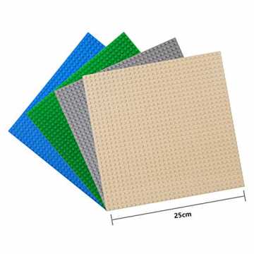 Greenheimzu brechen und zu verformenModulgröße: 32x32; 25 cm breit un.. ompatibel mit Bauplatte Lego Classic, Kreatives Spielen, Lernspielzeug nachhaltig