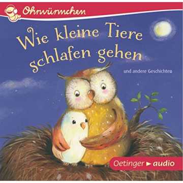  Tiere schlafen gehen und andere Geschichten (CD): OHRWÜRMCHEN-Hörbuch nachhaltig