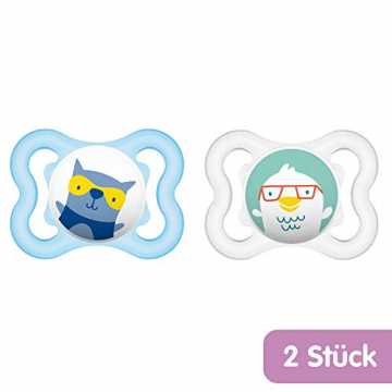 likon Schnuller im 2er-Set, extra leichtes und luftiges Schilddesign, Baby Sc... nachhaltig