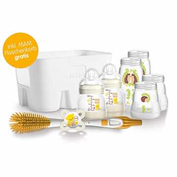 MAM Easy Start Babyflaschen Set für Neugeborene, Baby Erstausstattung mit Schnuller, Bü...