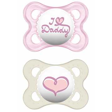 MAM Original Silikon Schnuller im 2er-Set, besonders sanfter Schnuller, Baby Schnuller ...