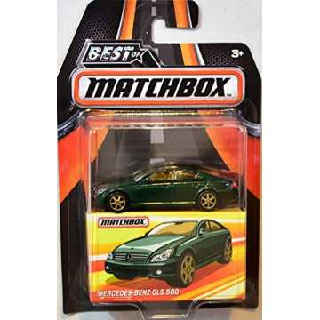 Greenheimt Modell.. est of Mercedes Benz CLS 500 grün 1:64 nachhaltig