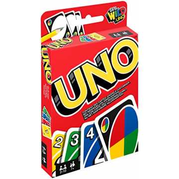Mattel Games W2087 - UNO Kartenspiel und Gesellschaftspiel, geeignet für 2 - 10 Spieler, Kartenspiele und Gesellschaf... Mattel Games W2087 - UNO Kartenspiel und Gesellschaftspiel, geeignet für 2 - 10 Spieler, Kartenspiele und Gesellschaf...