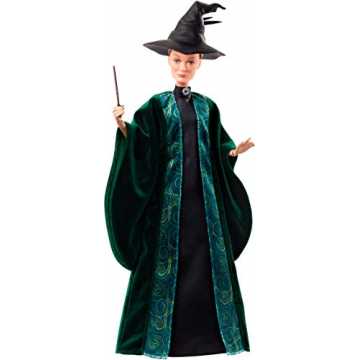 Mattel FYM55 - Harry Potter Professor McGonagall Puppe mit Zubehör, Spielzeug ab 6 Jahren