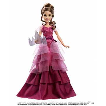 Mattel GFG14 - Harry Potter und der Feuerkelch Weihnachtsball Hermine Granger Puppe gelenkig, Spielzeug ab 6 Jahren