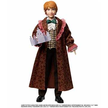 15 - Harry Potter und der Feuerkelch Weihnachtsball Ron Weasley Puppe gelenkig, Spielzeug ab 6 Jahren nachhaltig