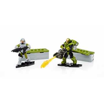 Greenheimringers for the unknown! When battle breaks, The UNSC Marine.. a Bloks Construx - FDY41 Halo Customer Marines Specialist Weapons Pack nachhaltig