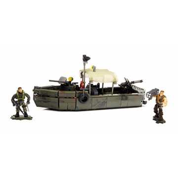 Mattel Mega Bloks DPB56 Call of Duty - Riverboat Raid, BAU und Konstruktionsspielzeug